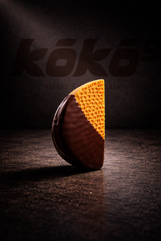 Half-Moon Caramel Wafer