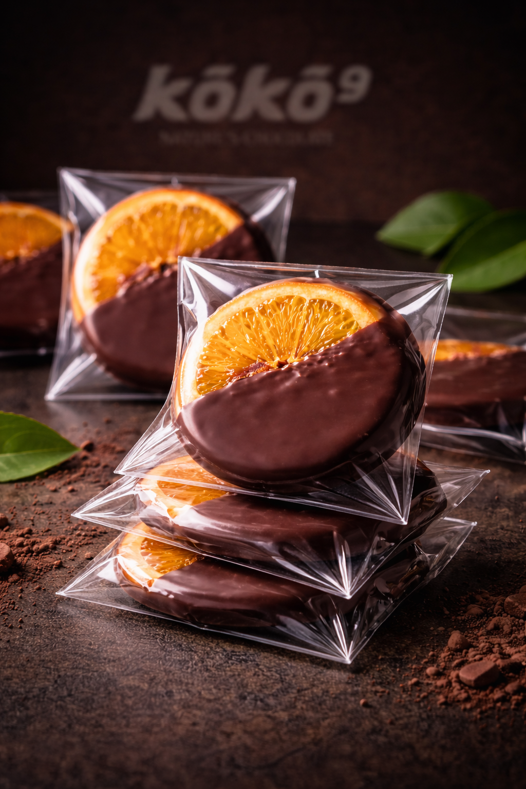 Dark Chocolate Dipped Orange Slices