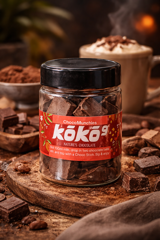 Hot Chocolate Squares with Chocolate Thins